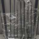 Elevon Pet Gate for Dogs, Pressure Mounted with Auto Close, Adjustable Width 29.1-33.8 Inch x 36 Inch, White