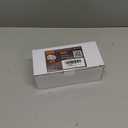 BESTTEN Keyed Entry Door Knob with Lock, Interior and Exterior Door Lock, Standard Ball, Satin Nickel