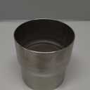 ID 3.5" to OD 4" Stainless Steel Exhaust Adapter Reducer, Whole Length 4 Inch (ID 3-1/2 Inch to OD 4 Inch)