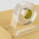 Clear Edge Protector Strip, 1.57in x 9.84FT, Sharp Edge Wrap Cover Tape, Self Adhesive Protective Bumper Guards for Cabinet Door Desk Glass Table Bed Furniture, Kitchen Countertop, Waterproof (1 Pack x 1.57in x 9.84FT)