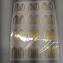 Bible Tabs Neutral Cream, Church Shape Laminated Bible Tabs Women & Men, Christian Gifts, Large Print Bible Tabs for Easy Navigation, Bible Book Index Tabs Labels, Bible Study Supplies