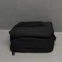 Breast Pump Bag Fit for Spectra S1 and S2, Pumping Bag with Waterproof Mat for Pump Accessories, Portable Pump Carrying Case for Work, Travel and Family Use, Black