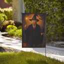 Funny Happy Halloween Flags 12x18 In Double Sided Pumpkin Bat Outdoors Garden Flag for Yard Lawn Decoration