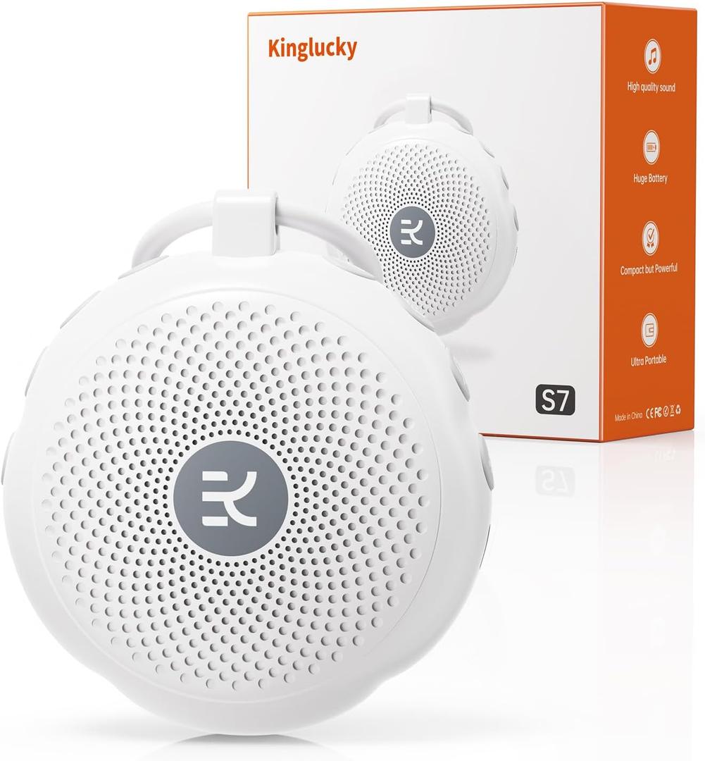 Kinglucky SleepEase Portable Sound Machine (TOP Sound Quality & 18 Effective Soothing Sounds) White Noise Sound Machine for Sleep, Focus, Relaxation, Home, Office, Travel, Adult & Baby (S7)