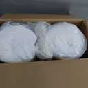 Outdoor Deep Seat Cushion Set, 24 x 24 Inch Waterproof and Fade Resistant Patio Furniture Cushion Backrest with Ties for Patio Couch Sofa and Balcony (Beige, 24x24Inch)