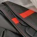 Custom Sienna Seat Covers for 2021-2026 Toyota Sienna 7-Seat, Black+Red