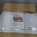 Homesmart Weighted Blanket King Size 40 lbs, (Heavy Blanket), White 104x92, Fits Standard and California King Beds
