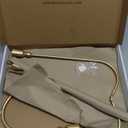 5-Candle Metal Candelabra Candlestick Holders - Tall Candle Holder Wedding Event - Dinner Candle Stand, Brass Gold