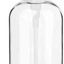 ARKTEK Glass Soap Dispenser - Clear Dish Soap Dispenser for Kitchen, Refillable Liquid Hand SoapDispenser with Rust Proof Stainless Steel Pump for Bathroom, Countertop (17 Ounce/ 500 ML)