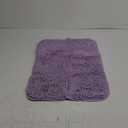 OLANLY Bathroom Rugs 24x16, Extra Soft Absorbent Chenille Bath Rugs, Rubber Backing Quick Dry, Machine Washable Bath Mats for Bathroom Floor, Tub and Shower, Home Decor Accessories, Lavender