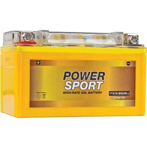 Expert Power YTX7A-BS GEL Battery - 12V 7Ah Motorcycle Battery for ATV, 4 Wheeler, 150CC Scooter, Quad, Moped, Dirt Bike, UTV, Powersports Batteries with Nut and Bolt Terminals