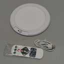 Rechargeable Motion Sensor Ceiling Light with Remote - Magnetic Wireless Ceiling Light Battery Powered for Closet Shower Stairs Shed Hallway ect (1 Pack, 3 Colour Temperatures)