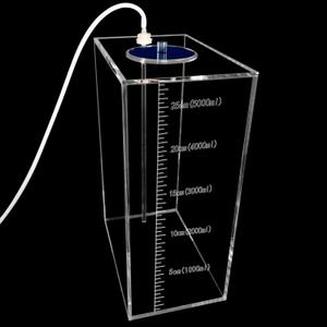 dosing Pump Liquid containers,Liquid srorage Bucket,Aquarium Air Pump AccessoriesReservoir dosing Container Made of acryli (5L/1.32gal Blue lid) dosing Pump Liquid containers,Liquid srorage Bucket,Aquarium Air Pump AccessoriesReservoir dosing Container Made of acryli (5L/1.32gal Blue lid)