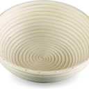 Frieling Round Proofing Basket, Brotform Bread Rising Banneton and Serving Basket, 10-Inch