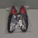 UUBARIS Mens Dress Loafers Tuxedo Suit Slip on Shoes, 9.5