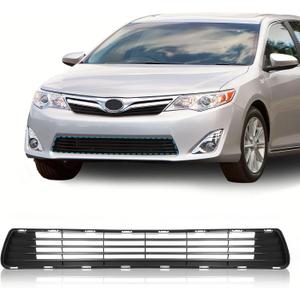 Front Lower Bumper Grill Grille Compatible With Toyota Camry 2012 2013 2014 L LE XLE Hybrid LE XLE SE