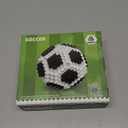 Fun Soccer Building Set 215PCS, Extremely Challenging STEM Building Blocks Decor for Adults Kids, Micro 3D Educational Toys for Boys Girls Ages 14 and Above