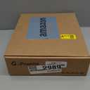 G-Promise All Metal 8-Inch Dual Square Shower Head Combo, Rain Shower Head, Handheld Shower Wand with 71-Inch Extra Long Hose, 3-Way Diverter, Adjustable Extension Arm, Brushed Gold