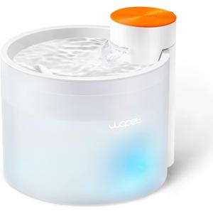 Boundless Love For Pets Wopet Glitter Water Fountain. 3.5L, White.