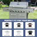 Cooking Grate,Heat Shield and Burner Kit for Nexgrill Replacement Parts 6 Burner 720-0896 720-0896B 720-0896C 720-0896E 720-0896X,for Nexgrill Deluxe & Evolution 6 Burner Gas Grills