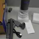 Brigii Crevice Vacuum, Handheld Vacuum & Air Duster & Hand Pump 3 in 1, Cordless Mini Vacuum, 3 Kinds of Crevice Nozzles, Lightweight 1lbs,USB Rechargeable-M2