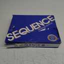 Sequence Premium Edition - Stunning Set with Giant Board (20.25 x 26.25 inches), Exclusive Chips and Deluxe Cards by Goliath, Blue, for Ages 7+