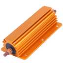 Aluminum Resistor, 200W 4R 4Ohm High Power Resistor with Screw Holes Industrial Eletrical Supplies 100 X 52 X 29mm