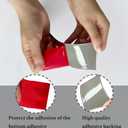 2 x Floor Transition Strip Self Adhesive Flat Laminate Floor Cover Strip Carpet to Tile Transition Strip for Laminate Flooring Vinyl Floor Transition Strip Threshold Strip Home Improvement(Grey,9.8Ft) (2in x 10ft, Gray)