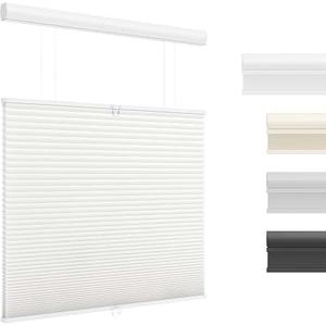 UNISHADES Top Down Bottom Up Cellular Shades, 32 5/8" W × 64" H, White