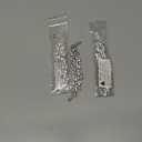 3pcs Christmas Crystal Ornaments Diamond Icicles, Crystal Teardrop Acrylic Ice Beads Tree Ornaments & Decorations for Festive Xmas Holidays & Home Parties