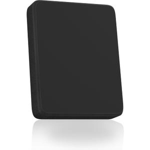 Transducer Mounting Plate, Resistant Marine-Grade Transducer Mounting Board Hardware Kit, Black 