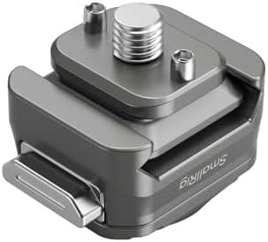 SmallRig HawkLock H21 Universal Quick Release Mount Plate Kit, Dual-Direction QR-Slide NATO Rail with Anti-Deflection 1/4"-20 Screw, Load up to 5kg / 11lb for Cameras, Monitors, Action Cameras - 4491