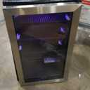 Honeywell Beverage Refrigerator and Cooler, 116 Can Mini Fridge with Glass Door for Soda Beer or Wine for Office or Bar with Adjustable Removable Shelving, Commercial Grade