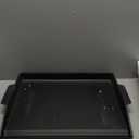 Onlyfire Universal Cast Iron Cooking Griddle, Pre-Seasoned Nonstick Coating Griddle Flat Top Grill Plate with Extra High Sidewalls for All Gas Grills and 4 Burner Range Oven, 23" x 16"