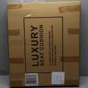 GXT Car Seat Covers Front Seats Only, Front Car Seat Covers 2 Pack, Premium Faux Leather Car Seat Cushion - Universal Fit for Most Sedans SUV Pick-up Truck with Headrests(Coffee and White)