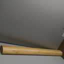 Natural Bamboo Wall Panel for Interior Wall Decor, Pole Wrap Wainscoting Interior Wall Cladding Panel for Kitchen Island, Bedroom, Living Room Office,Decor(48" H x 96" L, Light-Carbonized)