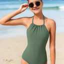 Girls One Piece Swimsuits with Mesh Skirt Tanikini Bathing Suit Swimwear 6-14Y