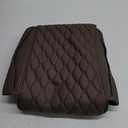 Car Armrest Cushion Pad Auto Center Console Cover with Storage Bag Memory Foam Arm Rest Console Pad Leather Universal Fit for Most Vehicles (Thick Pad, Brown)