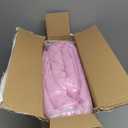 Amazon Basics 5 Piece Soft Microfiber Kid's Bed-in-a-Bag Bedding Set, Twin, Pink, Solid