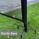 Driveway Safety Net for Kids & Pets, 20FT Driveway Ball Stopper Net with Reflective Strips, Outdoor Yard Home Driveway Barrier Net