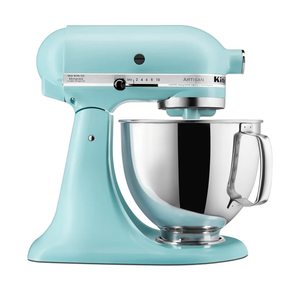 KitchenAid Artisan Series 5 Quart Tilt Head Stand Mixer with Pouring Shield KSM150PS, Mineral Water