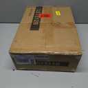 YAUKTAK Farmhouse Nightstand with Drawer, Small Wood Side Table, Wooden Bedroom Nightstand, Wood Night Stand, Black Bedside Table with Storage, Black End Table for Living Room LET512B