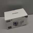 [Auto Focus & 2026 Upgraded] Mini Projector 1080P FHD Support 4K Portable Projector with WiFi6 and Bluetooth5.4 Builtin App 180° Adjustable Auto Keystone, Compatible with HDMI/Laptop/USB, White