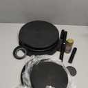 Yamteck 11 & 9 Inch Round Tart Pans with 2Pcs 4'' Mini Pans. Removable Bottom, NonStick Coating, Rugged Carbon Steel for Tart Quiche Pie Making. Gift for Christmas Thanksgiving Party Festival Family