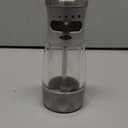 OXO Good Grips Contoured Mess-Free Pepper Grinder, Adjustable Ceramic Grinder with Five Settings, Black Pepper Mill for Home and Kitchen, Spice Tool and Kitchen Gadget (Gray)