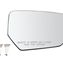 TRQ Exterior Mirror Glass Assembly Right Passenger Side MGA04237 Fits select: 2014-2020 Chevrolet Impala