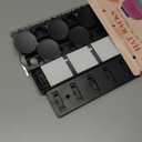 Eiito Hat Organizer for Baseball Caps, 2 Pack Strong Adhesive Hat Rack for Wall, Multilayer Hat Storage Display Holder, Wall Mounted Hat Hooks Hold up to 16 Hats for Closet Door and Bedroom (Black)