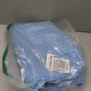 Loom and Mill Quilted Table Runner Farmhouse Style, Natural Fabric Table Top Linen with Scalloped Edge, Easy Care for Kitchen Dinner Party Holidays All Season Everyday Use(13"x 72", Blue)