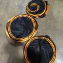 Folding Cat Play Tunnel for Indoor Cat, Easy to Connect with Cat Tent with Zipper Doors, Product Size 59" L x17 x17 3 PCS/ Set