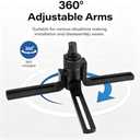 Crankcase Splitter Separator & Crank Puller Installation Tool Compatible with Motorcycle Dirt Bike for Disassembling Vertically Split 2 or 4-stroke Crankcase